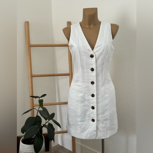 NWT Women's Mini Vest Dress - A New Day
White - Picture 8 of 8